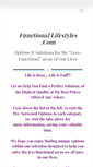 Mobile Screenshot of functionallifestyles.com